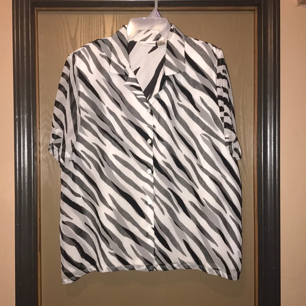 Shirt by Alfred Dunner. Size 18 W